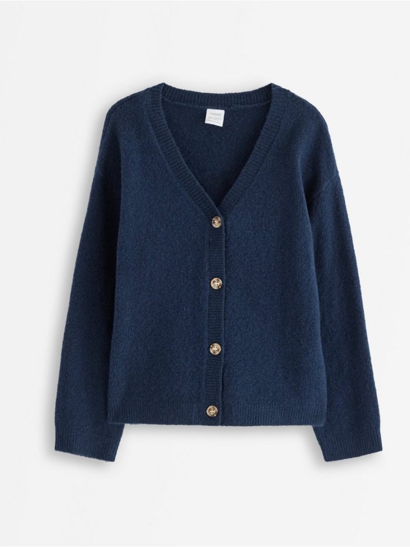 Fine-knit cardigan - 3008318-6842