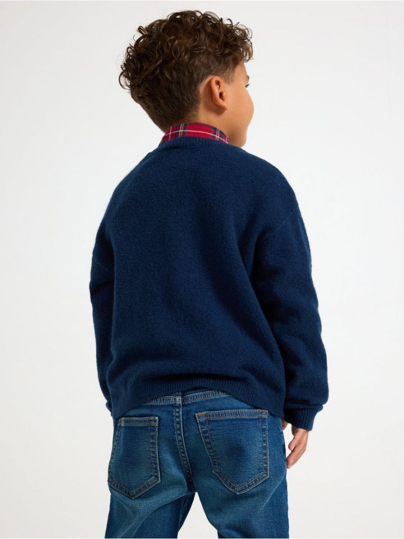 Fine-knit cardigan - 3008318-6842