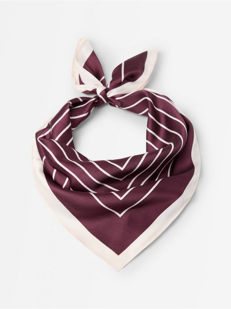 - Scarf in satin Scarf in satin - 3008371-7390