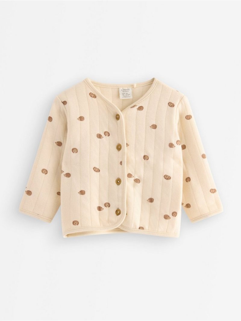 Quilted jacket in jersey - 3008419-1230