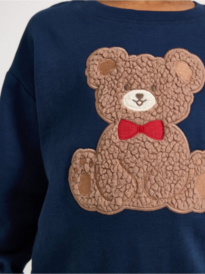 Sweatshirt with brushed inside - 3008494-6842