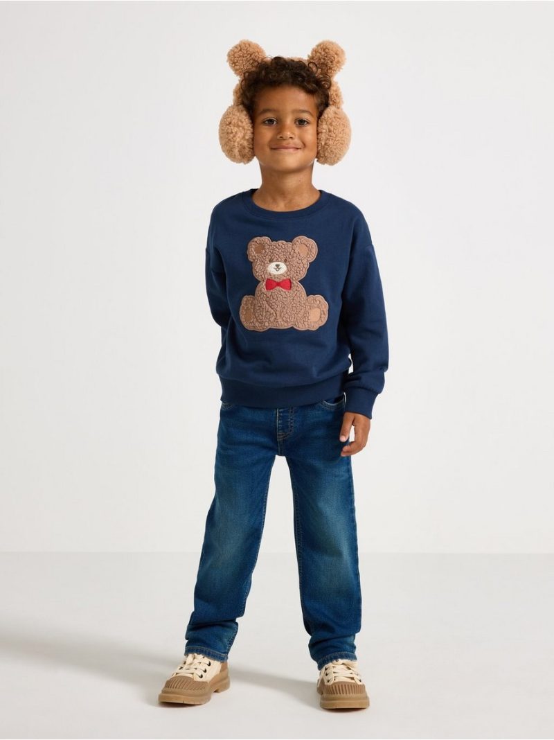 Sweatshirt with brushed inside - 3008494-6842