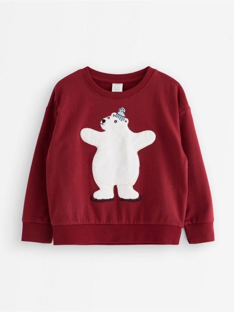 Sweatshirt with brushed inside - 3008494-6968