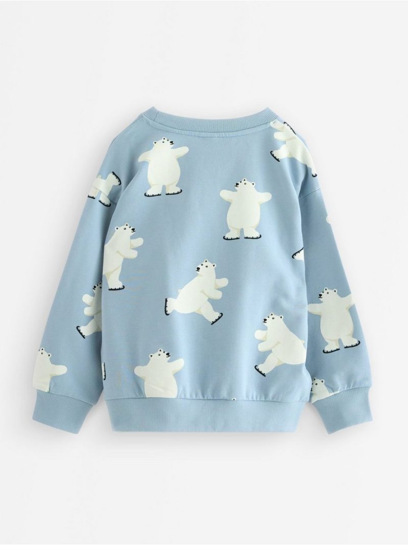 Sweatshirt with brushed inside - 3008495-7954