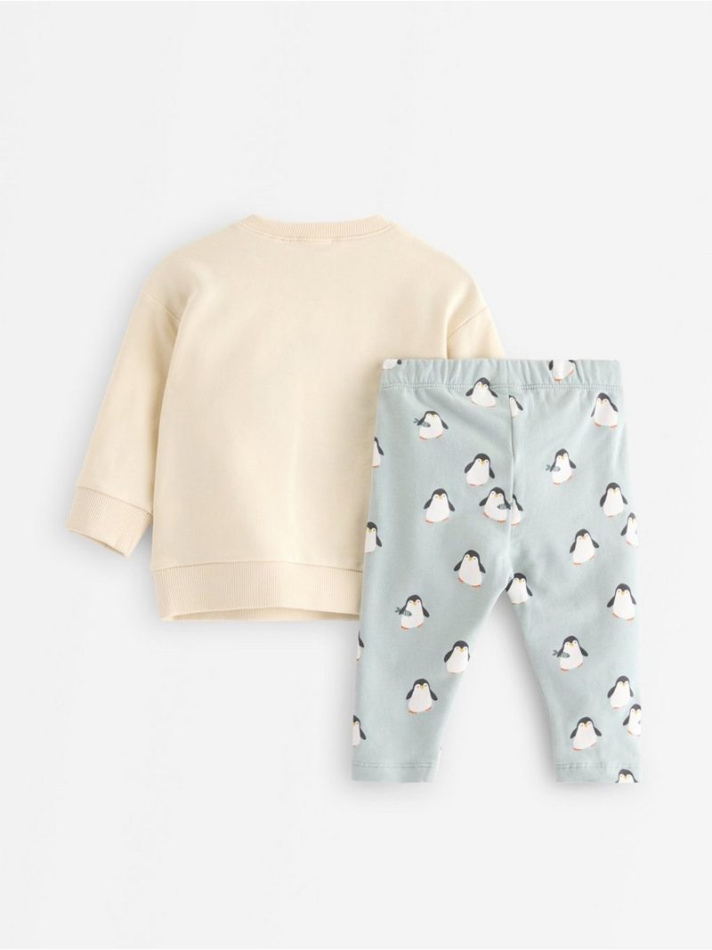 Set - sweatshirt and leggings - 3008501-1230