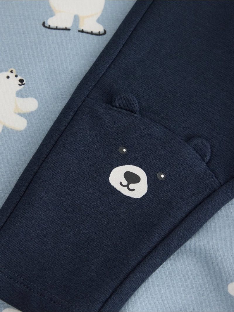 Set - sweatshirt and leggings - 3008502-7954