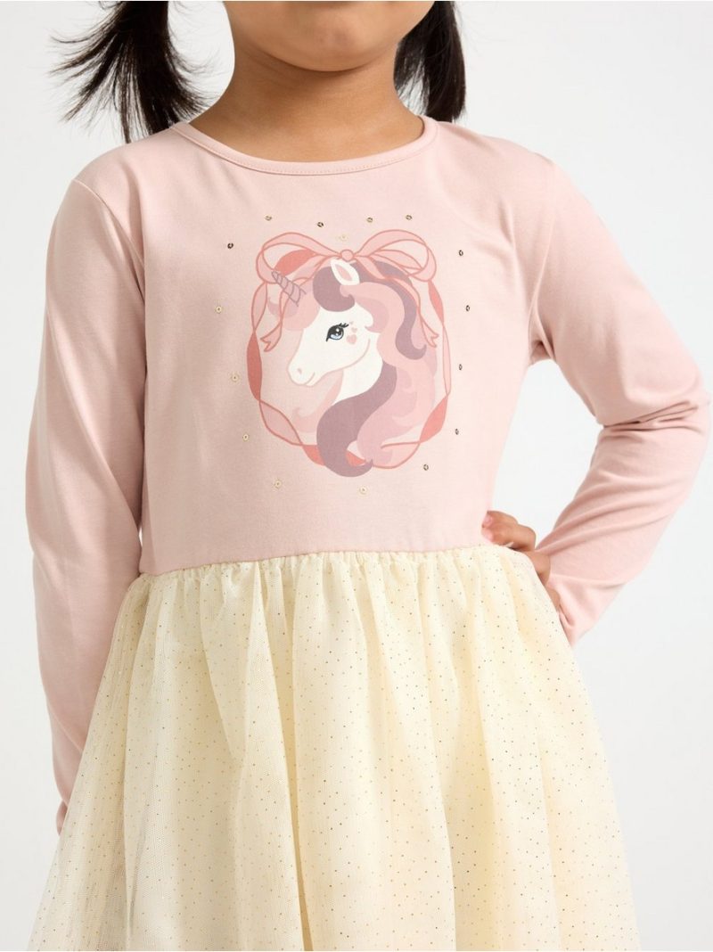 Long-sleeved dress - 3008542-6907