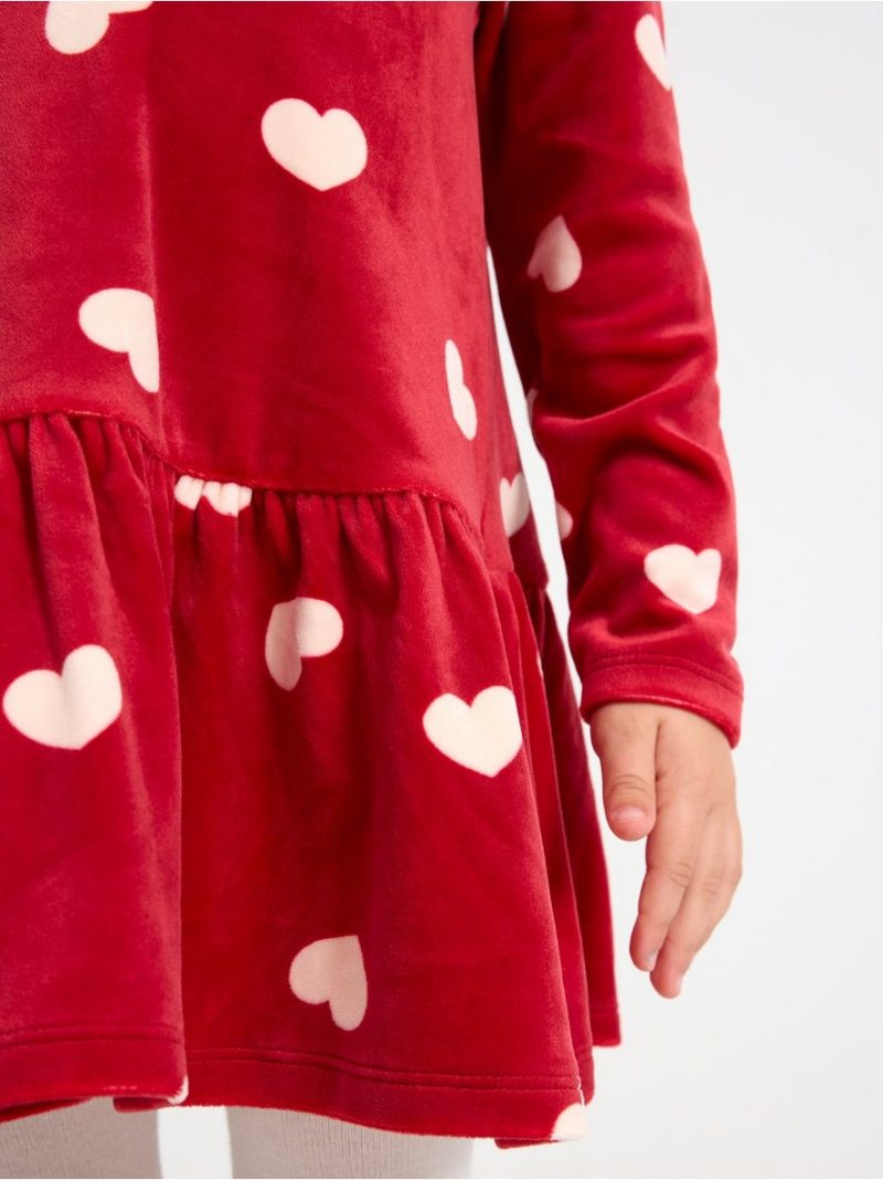 Dress in velour - 3008546-7395