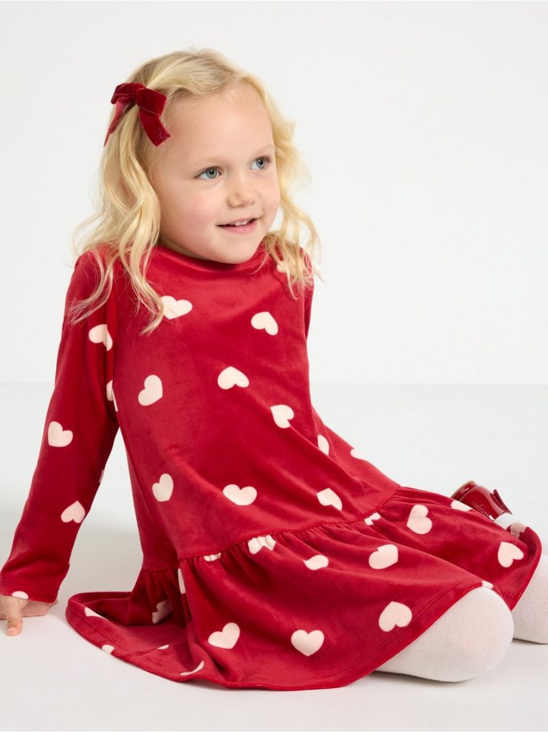 Dress in velour - 3008546-7395