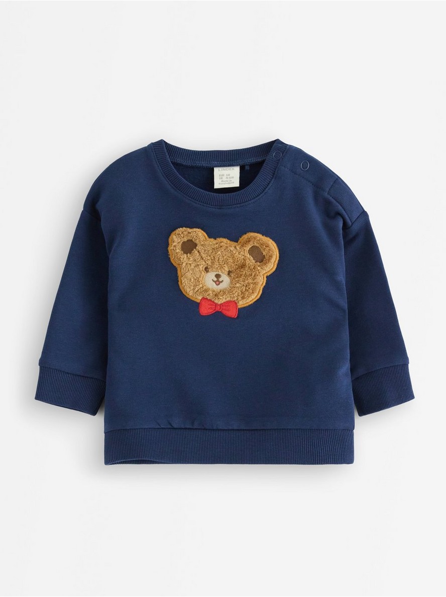 Sweatshirt with brushed inside - 3008572-6842