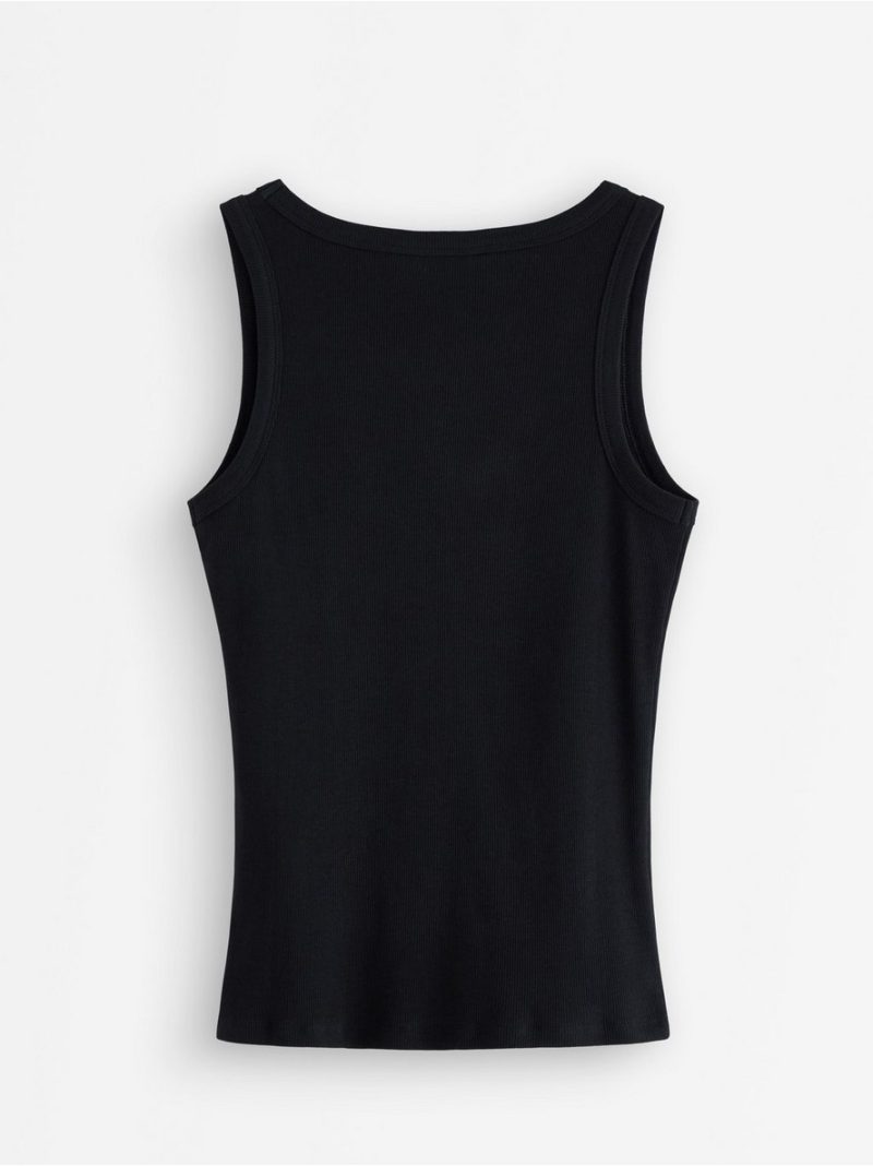 Ribbed tank top - 3008581-80