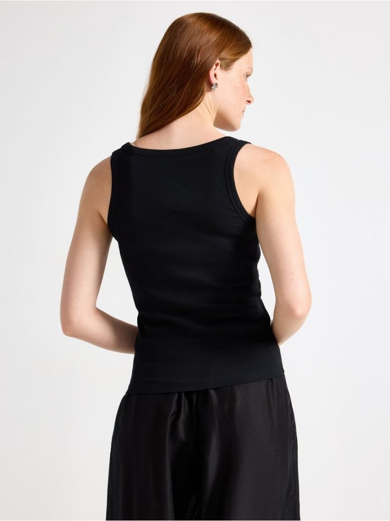 Ribbed tank top - 3008581-80