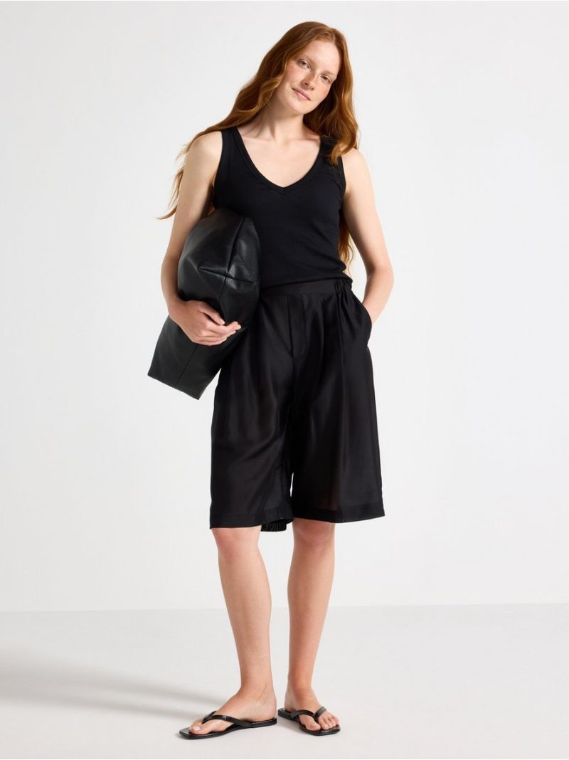 Ribbed tank top - 3008581-80