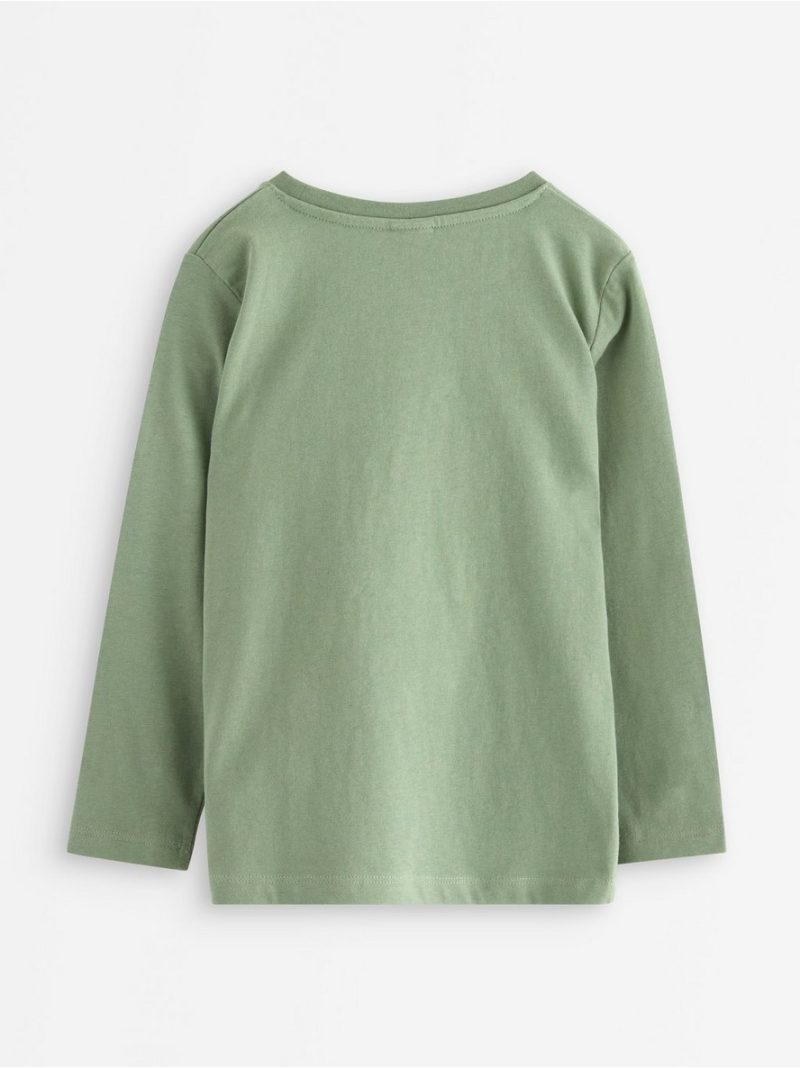 Long-sleeved top with christmas motif - 3008592-7672