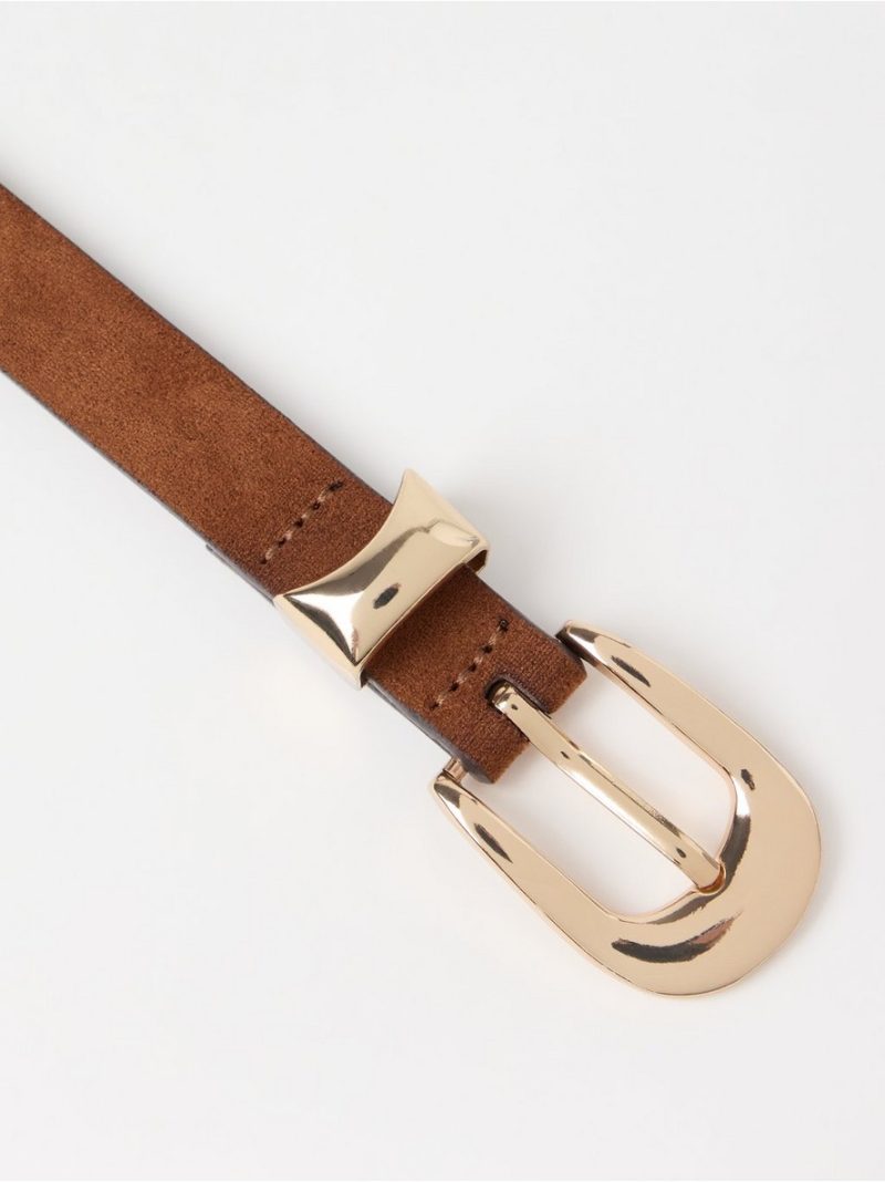 Slim belt with studs - 3008602-1808