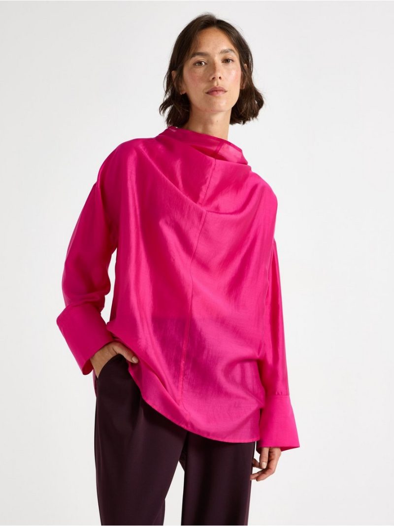 Long-sleeved blouse - 3008625-6664