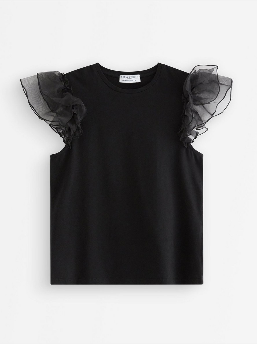 Top with decorated shoulder - 3008649-80