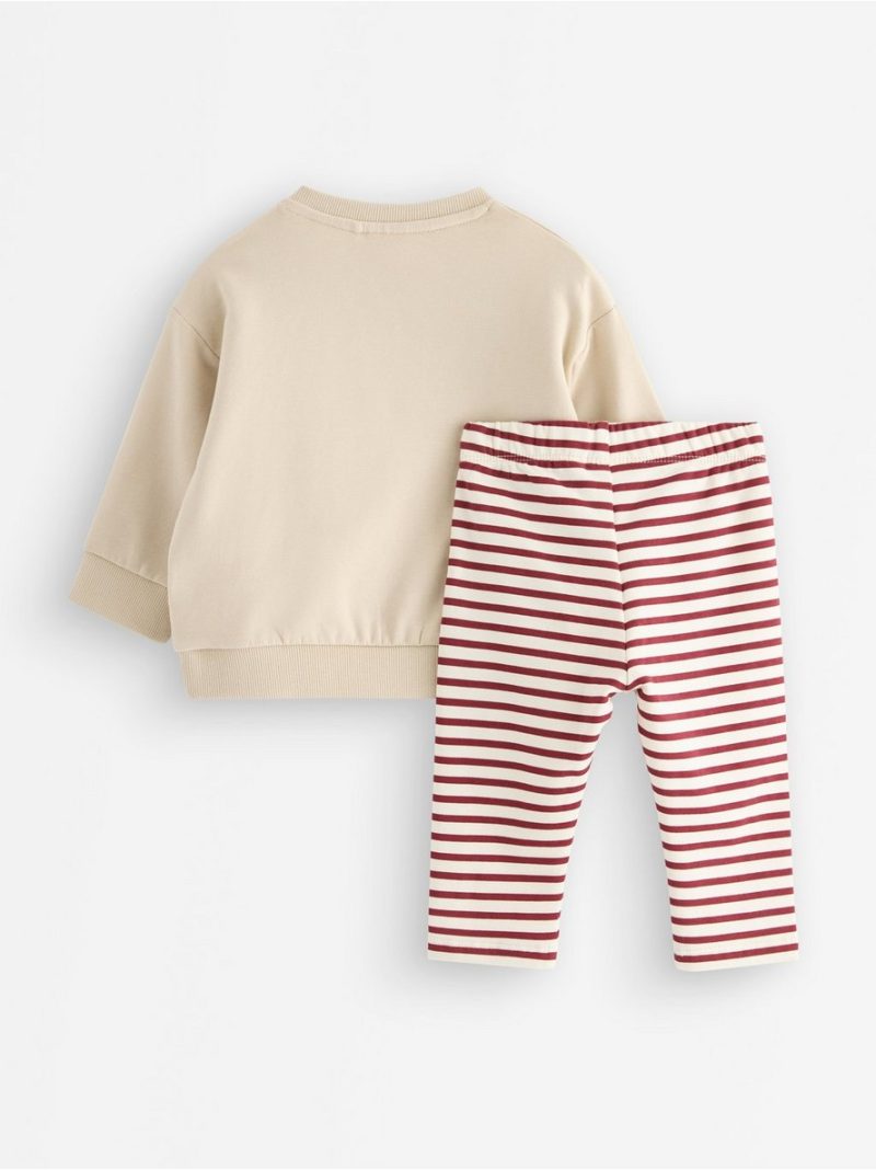 Set - sweatshirt and leggings - 3008661-7458