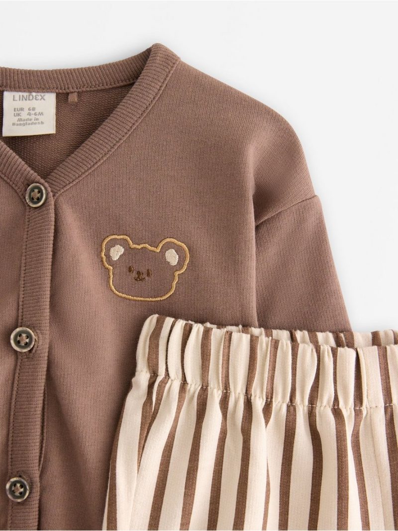 Set - cardigan and trousers - 3008662-9849