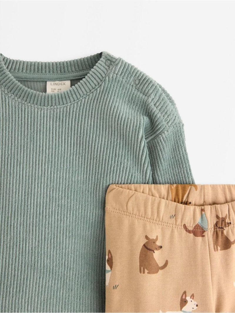 Set - sweatshirt and joggers - 3008702-2162