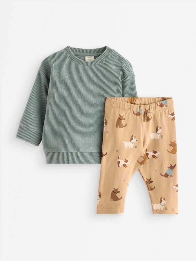 - Set - sweatshirt and joggers Set - sweatshirt and joggers - 3008702-2162