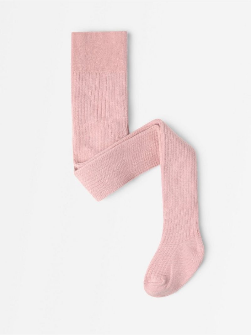Rib-knit tights - 3008722-7351