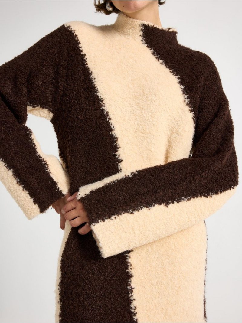 Knitted mini dress - 3008822-8864