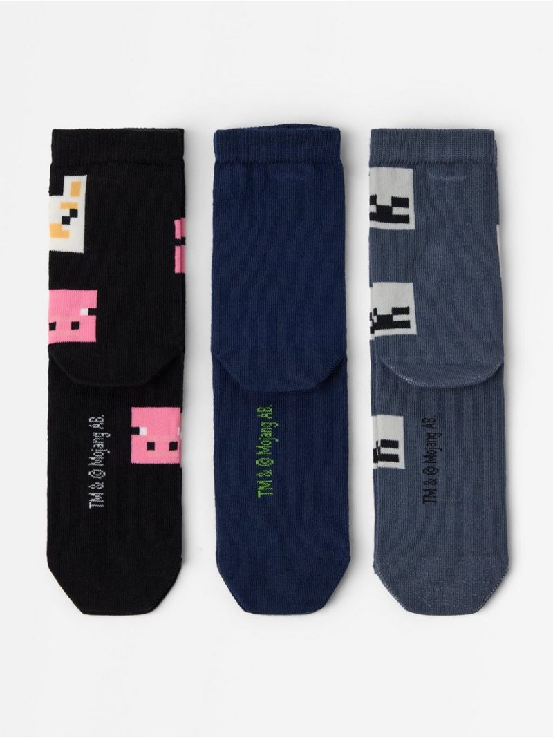 3-pack Minecraft socks - 3008836-2498