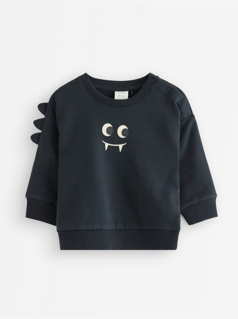Sweatshirt with brushed inside - 3008853-6959
