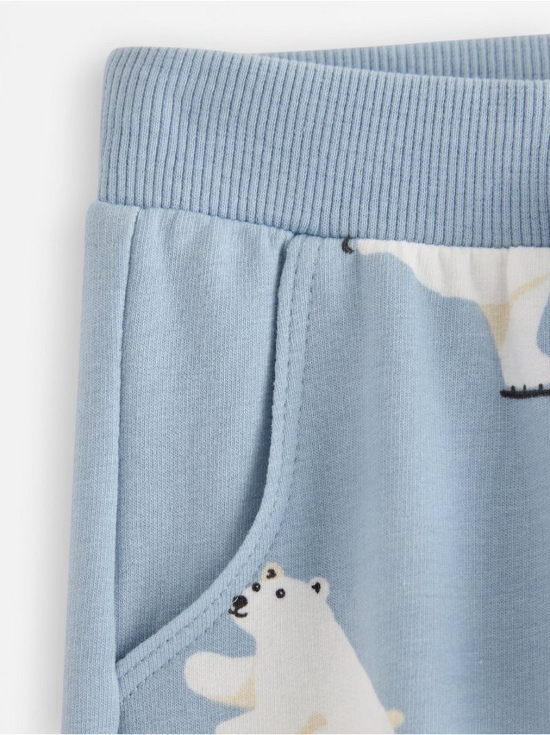 Leggings with brushed inside - 3008863-7954