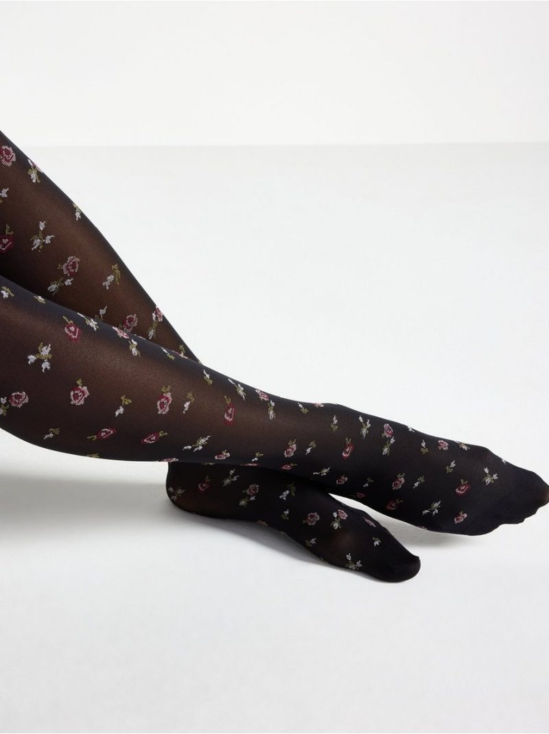 Patterned tights  40 denier - 3008911-80