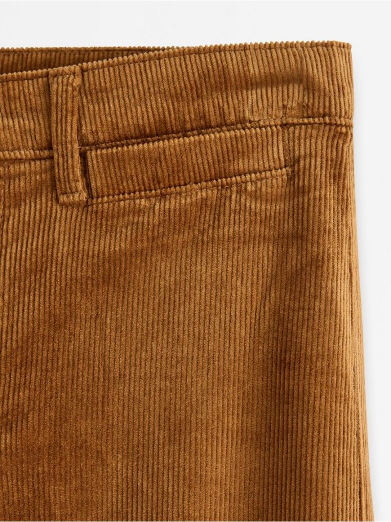Wide corduroy trousers - 3008970-9618