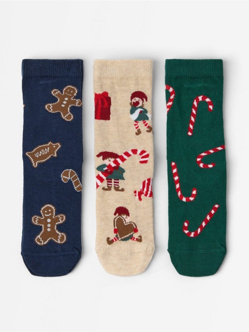 3-pack  socks - 3008975-2065