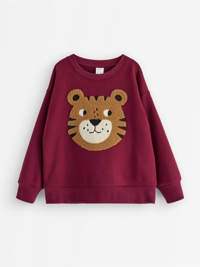 Sweatshirt with brushed inside - 3009016-8915