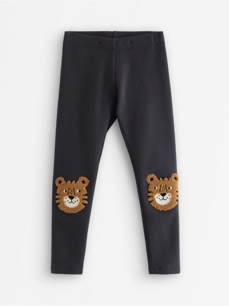 Leggings with brushed inside - 3009024-80