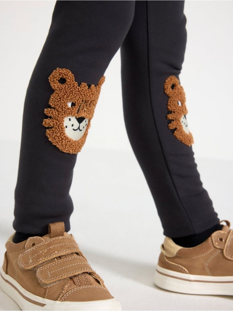 Leggings with brushed inside - 3009024-80