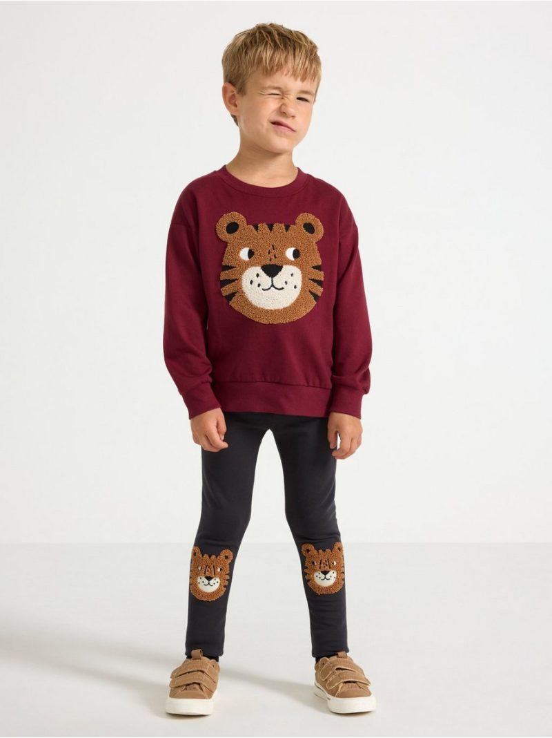 - Leggings with brushed inside Leggings with brushed inside - 3009024-80