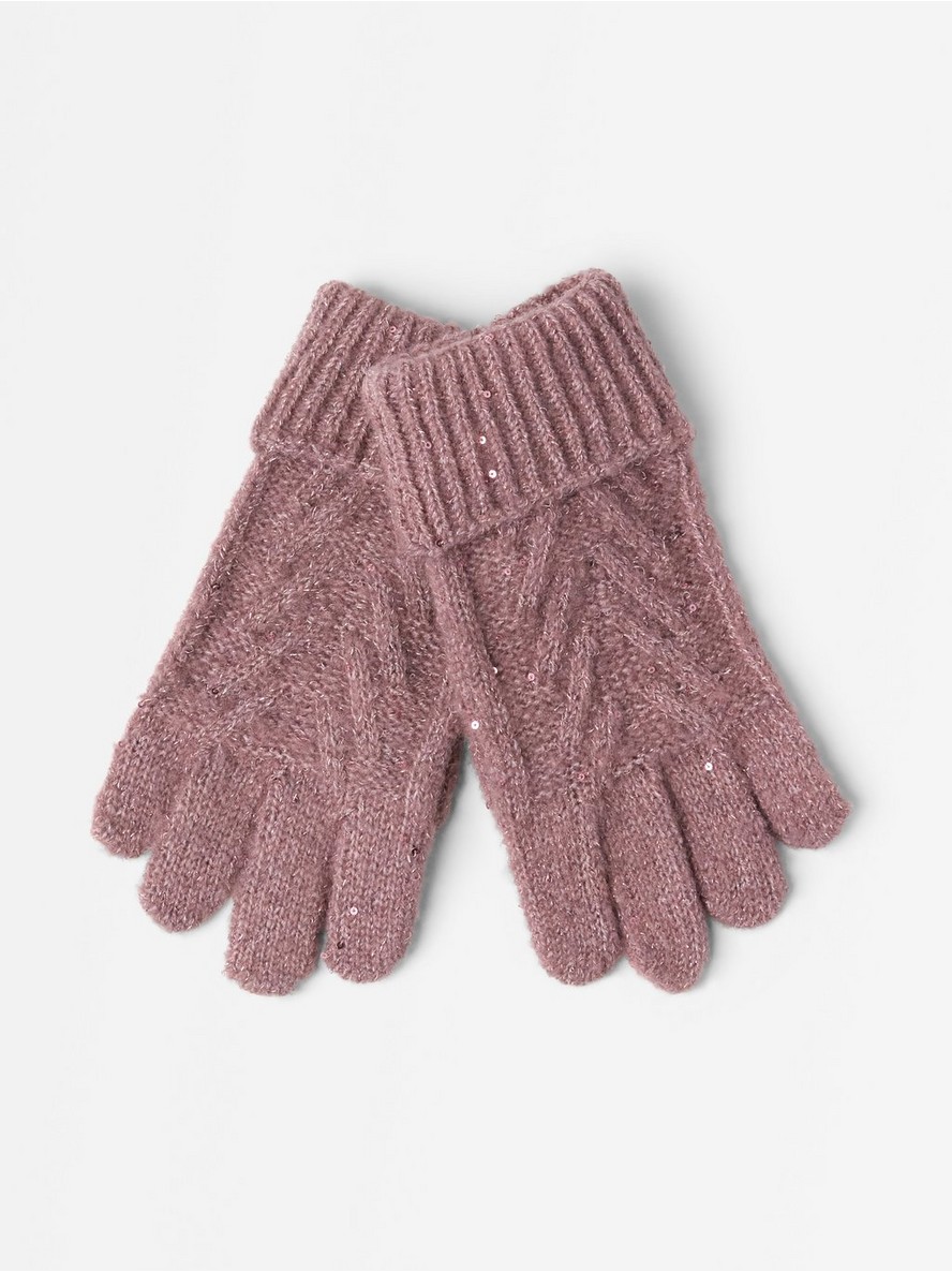 Knitted gloves - 3009285-9438