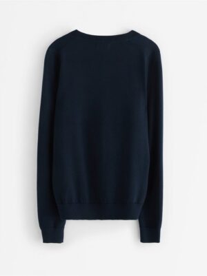 Fine-knit v-neck jumper - 3009339-2150