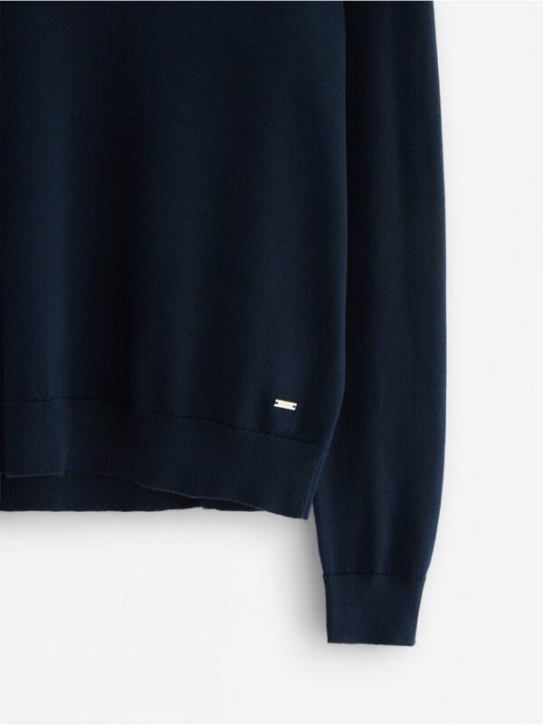 Fine-knit v-neck jumper - 3009339-2150