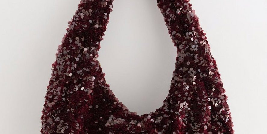 Bag with sequins - 3009387-8494