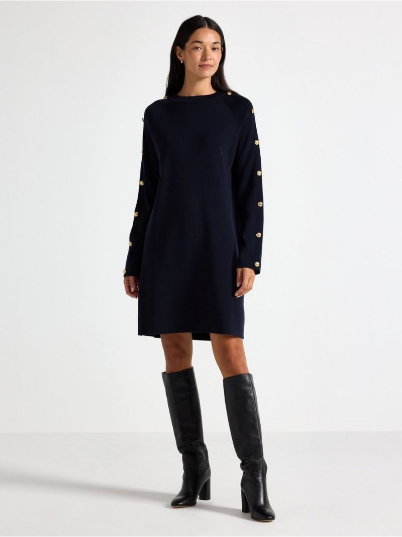 Rib-knit mini dress - 3009662-2521