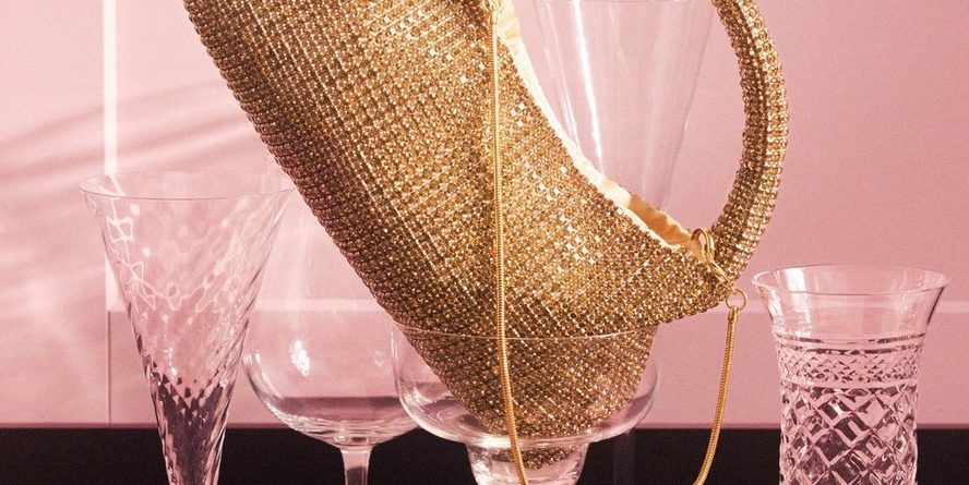 Bag with rhinestones - 3009881-20