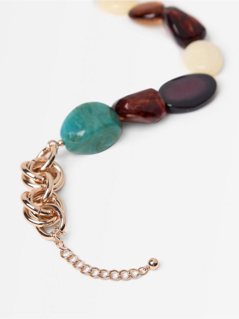 Necklace with beads - 3009921-250