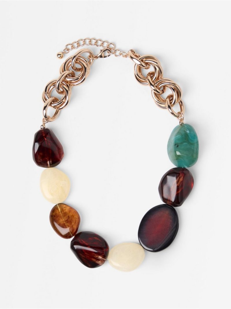 Necklace with beads - 3009921-250