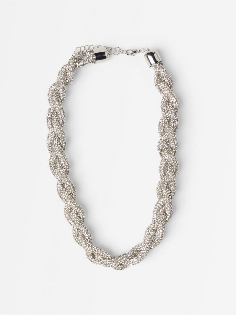- Necklace with rhinestone Necklace with rhinestone - 3010226-10