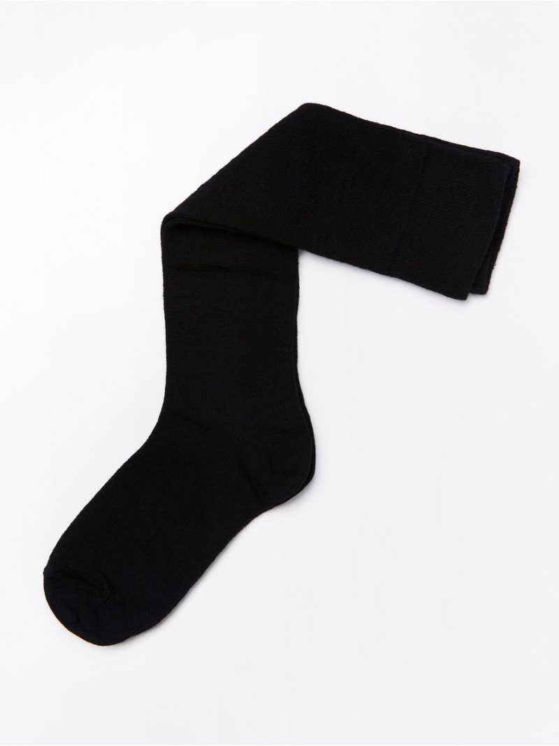 Knee-high socks in merino wool blend - 7886487-80