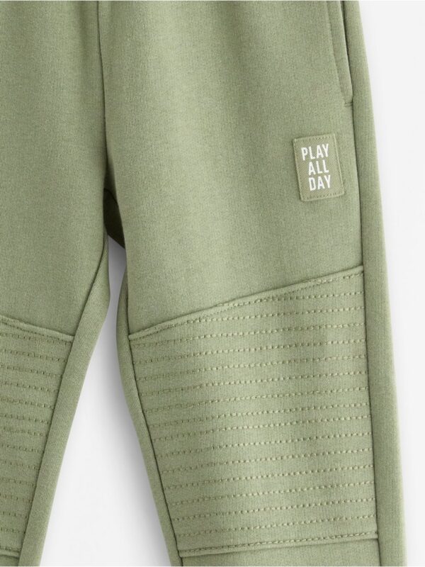 Joggers with reinforced knees - 7901099-9300