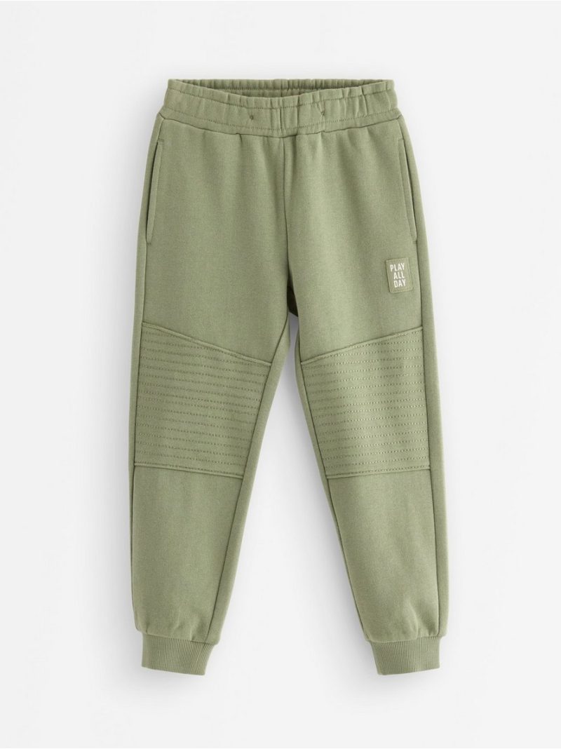 Joggers with reinforced knees - 7901099-9300