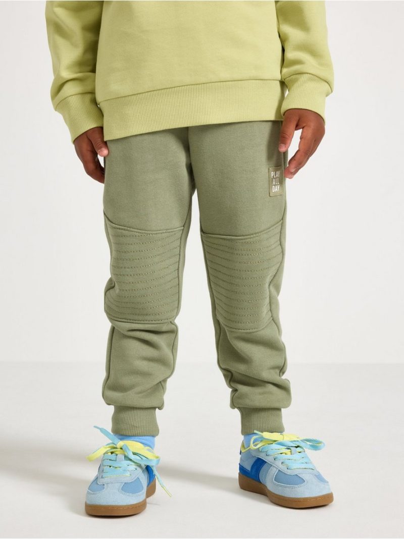 Joggers with reinforced knees - 7901099-9300